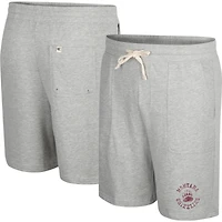 Colosseum Heather Grey Montana Grizzlies Love To Hear This Terry Short pour homme