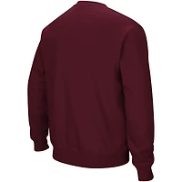 Colosseum Montana Grizzlies Arch & Logo Crew Neck Sweatshirt Homme