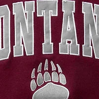 Colosseum Montana Grizzlies Arch & Logo Crew Neck Sweatshirt Homme