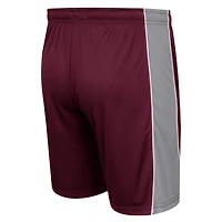 Men's Colosseum Maroon Montana Grizzlies Panel Shorts