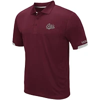Polo léger Colosseum Maroon Montana Grizzlies Santry pour homme
