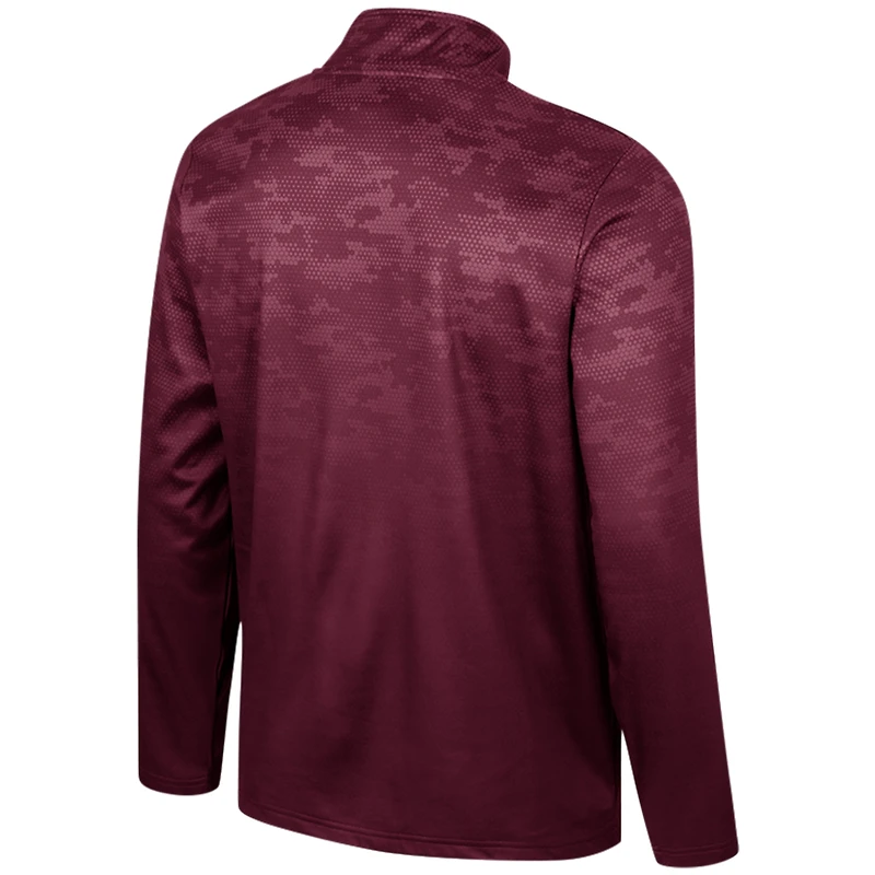 Veste à demi-zip Colosseum Maroon Montana Grizzlies The Machine pour hommes