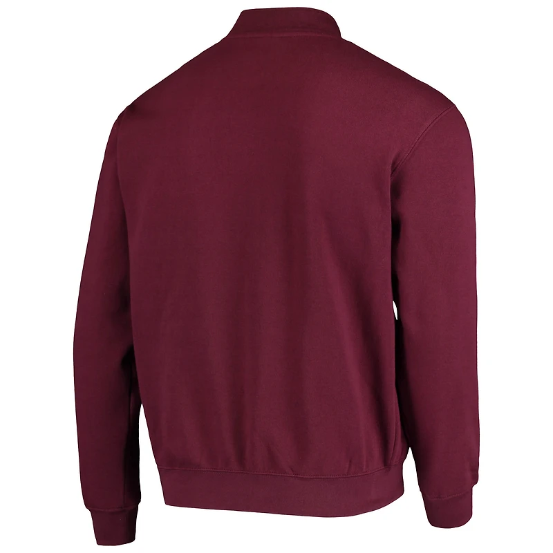 Veste Colosseum Maroon Montana Grizzlies Tortugas Logo Quarter-Zip pour homme