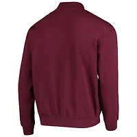 Veste Colosseum Maroon Montana Grizzlies Tortugas Logo Quarter-Zip pour homme