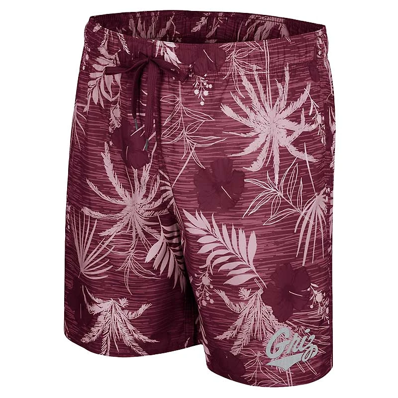 Colosseum Maroon Montana Grizzlies What Else is New Short de bain pour homme