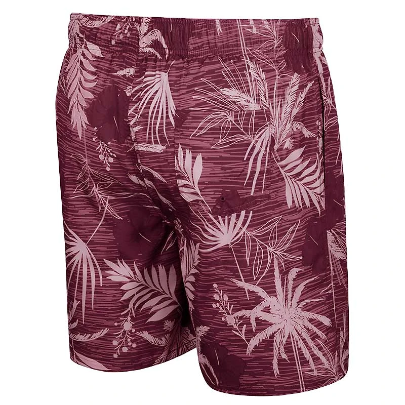 Men's Colosseum Maroon Montana Grizzlies What Else is New Swim Shorts
