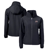 Women's Cutter & Buck  Black Montana Grizzlies Charter Eco Recycled Full-Zip Jacket