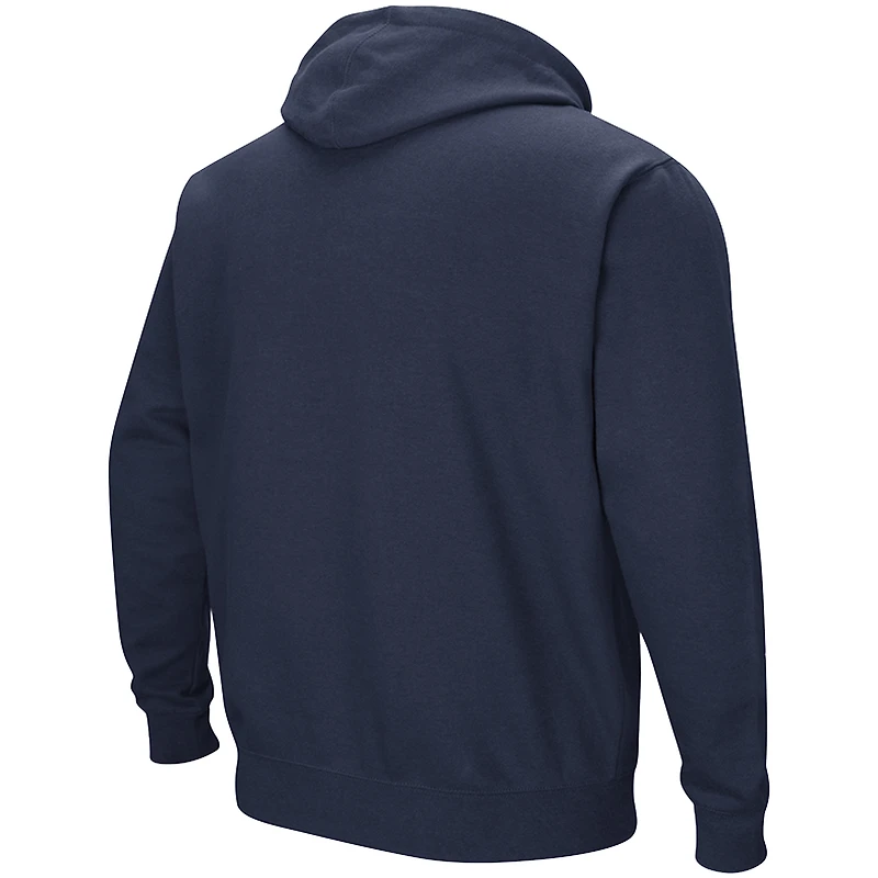 Men's Colosseum Navy Montana State Bobcats Isle Hoodie