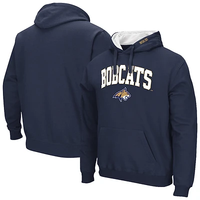 Sweat à capuche bleu marine Colosseum pour homme, Montana State Bobcats Isle