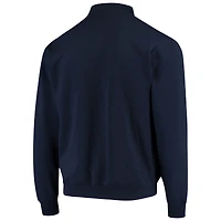 Men's Colosseum Navy Montana State Bobcats Tortugas Logo Quarter-Zip Jacket
