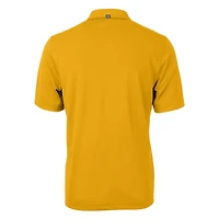 Polo recyclé Vault DryTec Virtue Eco Pique pour homme, couleur or, Cutter & Buck, Montana State Bobcats