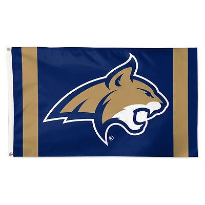 WinCraft Montana State Bobcats 3' x 5' Vertical Stripe Deluxe Single-Sided Flag