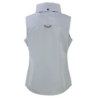 Gilet zippé écologique recyclé pour femme Cutter & Buck Grey Montana State Bobcats Vault Charter