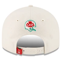 Casquette ajustable Snapback 9FIFTY crème pour hommes des Alouettes de Montréal Turf Traditions Retro Crown de New Era
