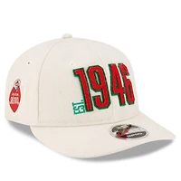 Casquette ajustable Snapback 9FIFTY crème pour hommes des Alouettes de Montréal Turf Traditions Retro Crown de New Era