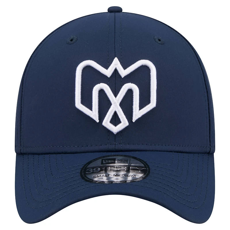 Men's New Era Navy Montreal Alouettes 2026 Sideline 39THIRTY Flex Hat