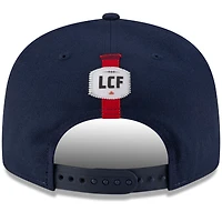 Casquette Snapback 9FIFTY Sideline des Alouettes de Montréal New Era bleu marine pour homme