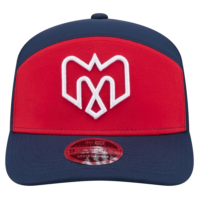 Men's New Era Red Montreal Alouettes 2026 Sideline 9SEVETNTY Adjustable Hat