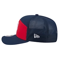Casquette ajustable New Era rouge Alouettes de Montréal 2026 Sideline 9SEVETNTY pour homme