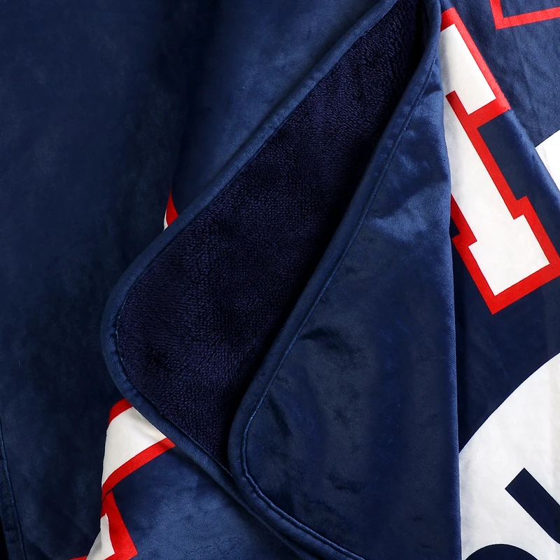 Couverture décorative des Alouettes de Montréal (50 po x 60 po) pour les amateurs de sport