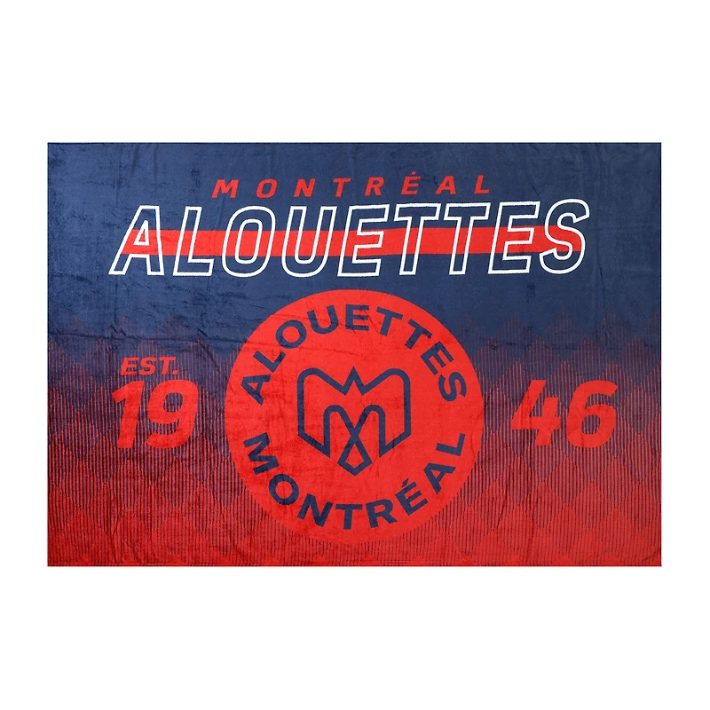 Montreal Alouettes 62" x 90" Family Blanket