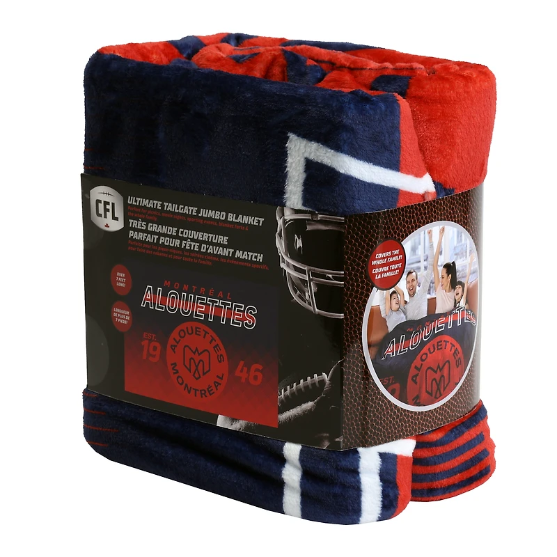 Montreal Alouettes 62" x 90" Family Blanket