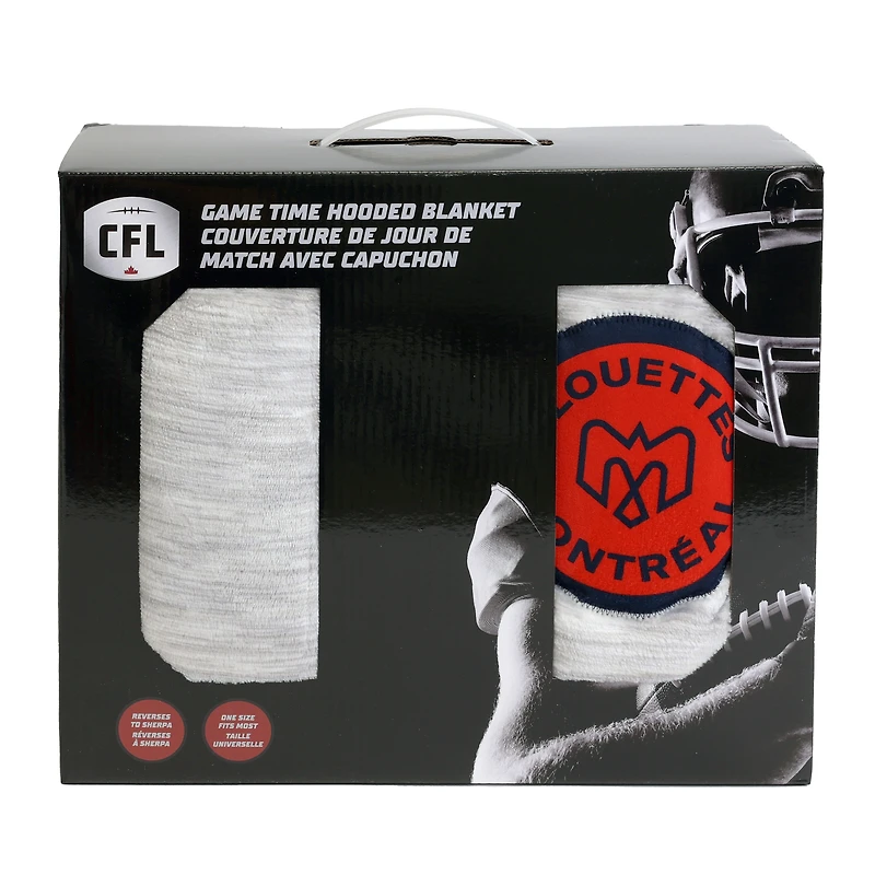 Montreal Alouettes Hooded Blanket