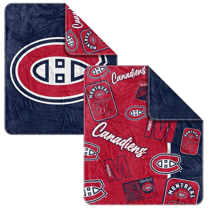 Couverture Dream Weave 50" x 60" des Canadiens de Montréal