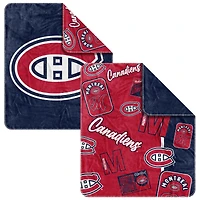 Couverture Dream Weave 50" x 60" des Canadiens de Montréal