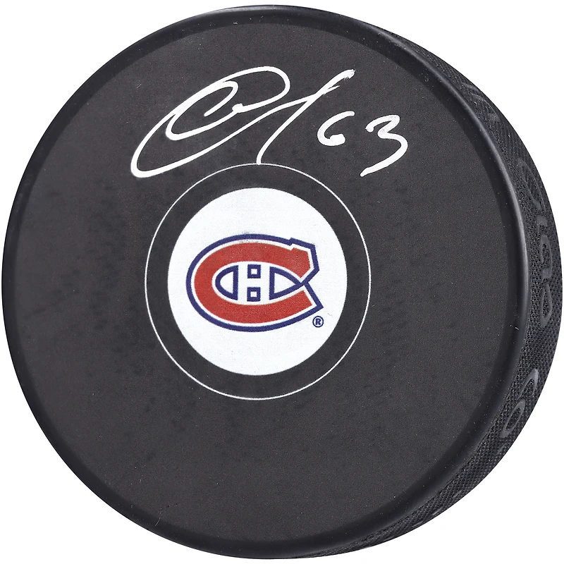 Evgenii Dadonov Rondelle de hockey autographiée des Canadiens de Montréal