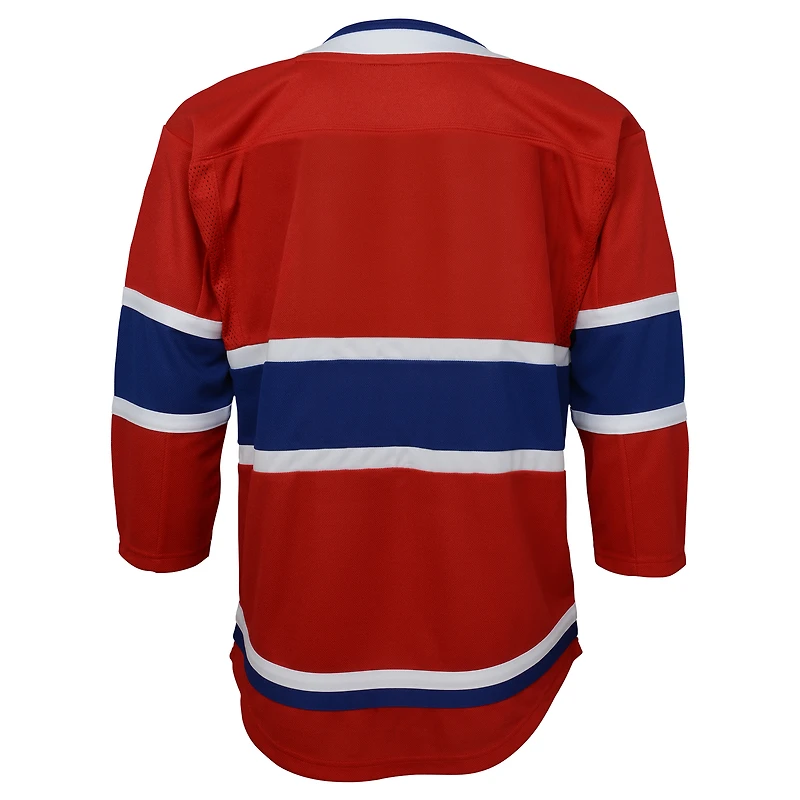 Maillot domicile rouge des Canadiens de Montréal pour bébé Outerstuff