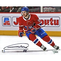 Jonathan Drouin Montreal Canadiens Autographed 8" x 10" Red Jersey Skating Photograph