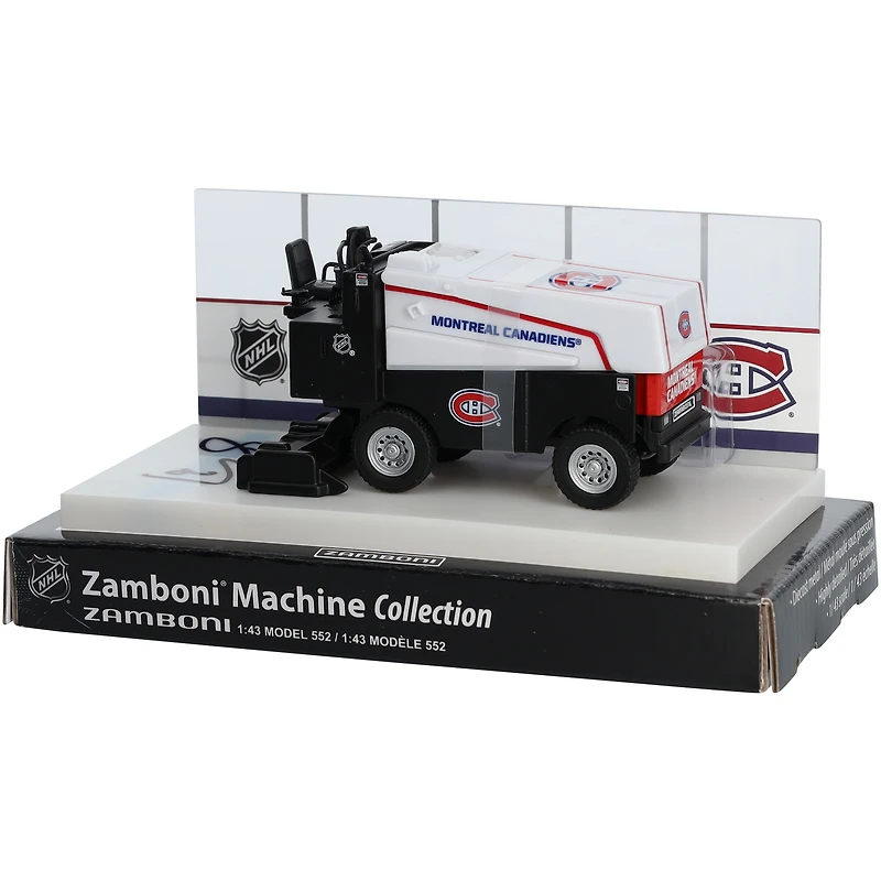 Juraj Slafkovsky Canadiens de Montréal autographiés Zamboni moulé sous pression à l'échelle 1:43