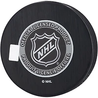 Juraj Slafkovsky Montreal Canadiens Autographed 2022 NHL Draft Logo Hockey Puck