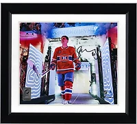 Juraj Slafkovsky Montreal Canadiens Autographed 8" x 10" NHL Debut Photograph