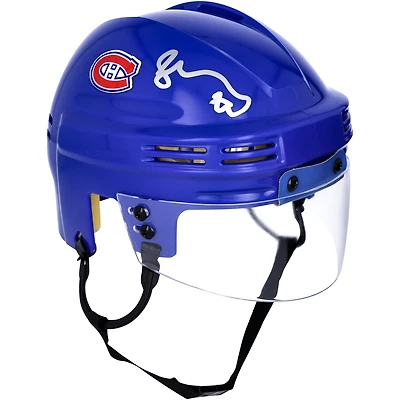 Juraj Slafkovsky Montreal Canadiens Autographed Blue Mini Helmet