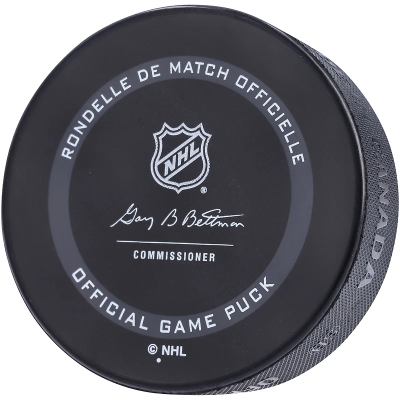 Juraj Slafkovsky Rondelle de match officielle autographiée des Canadiens de Montréal