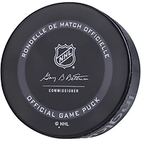 Juraj Slafkovsky Montreal Canadiens Autographed Official Team Game Puck