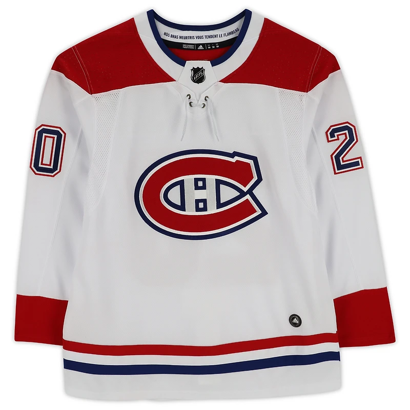 Juraj Slafkovsky Montreal Canadiens Autographed White adidas Authentic Jersey