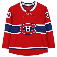 Juraj Slafkovsky Red Montreal Canadiens Autographed Adidas Authentic Jersey