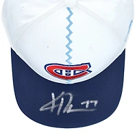 Casquette rétro inversée autographiée Kirby Dach des Canadiens de Montréal 2022-23