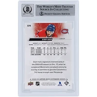 Kirby Dach Montreal Canadiens Autographed 2022-23 Upper Deck Extended Series #574 Beckett Fanatics Witnessed Authenticated Card
