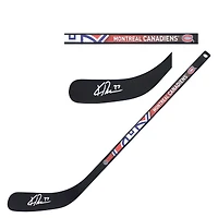 Kirby Dach Montreal Canadiens Autographed Mini Composite Hockey Stick