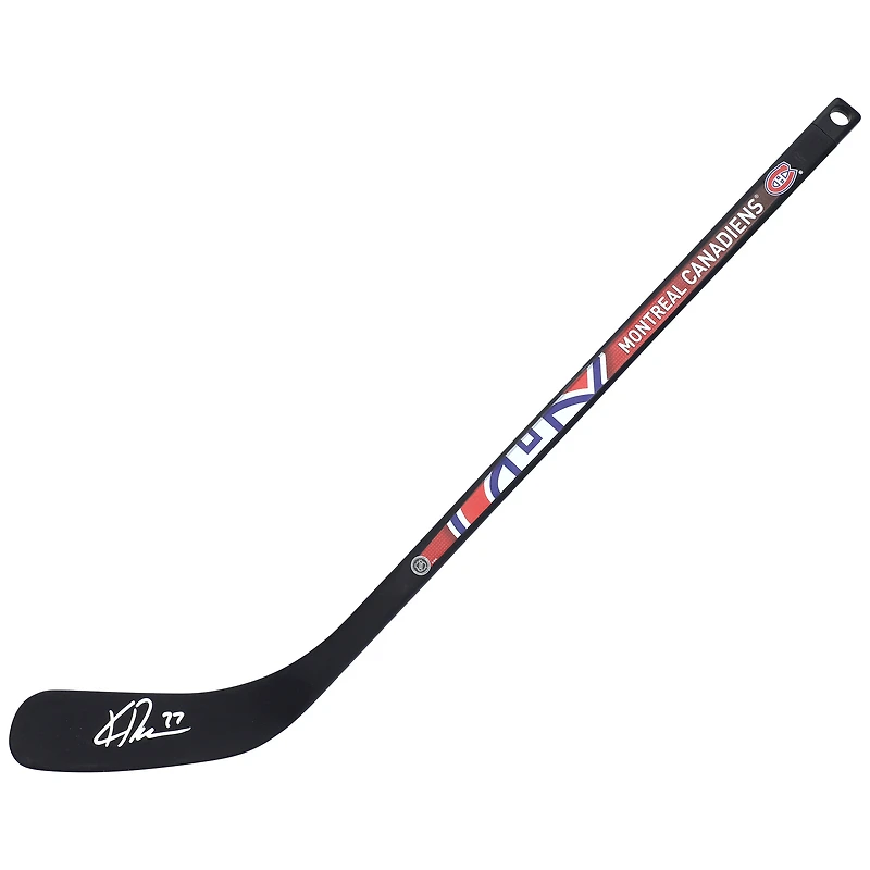 Kirby Dach Montreal Canadiens Autographed Mini Composite Hockey Stick