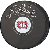 Larry Robinson Montreal Canadiens Autographed Hockey Puck  