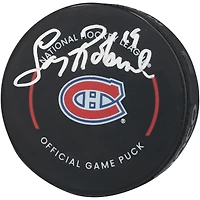 Larry Robinson Montreal Canadiens Autographed Official Game Puck  