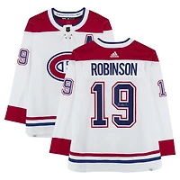 Larry Robinson Montreal Canadiens Autographed White adidas Jersey  
