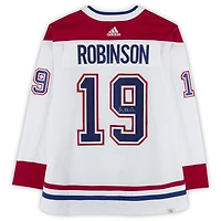 Larry Robinson Montreal Canadiens Autographed White adidas Jersey  