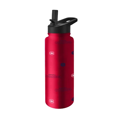 Bouteille de 34 oz (994 ml) « Steep and Repeat Quencher » de Logo Brands Montreal Canadiens