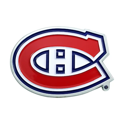Logo Brands  Montreal Canadiens Embossed Color Auto Emblem